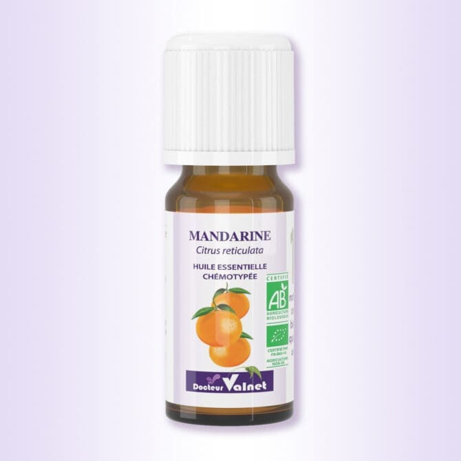 flacon 10 ml d'huile essentielle de mandarine du Dr. valnet