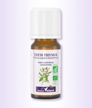Flacon de 10 ml d'huile essentielle de Thym thymol du Docteur Valnet