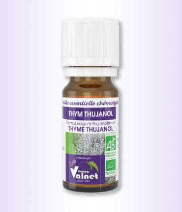 Flacon de 10 ml d'huile essentielle de Thym thujanol du Docteur Valnet